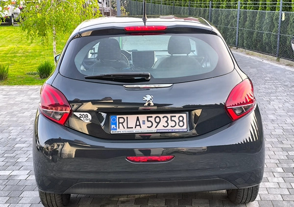 Peugeot 208 cena 29900 przebieg: 149000, rok produkcji 2016 z Nisko małe 352
